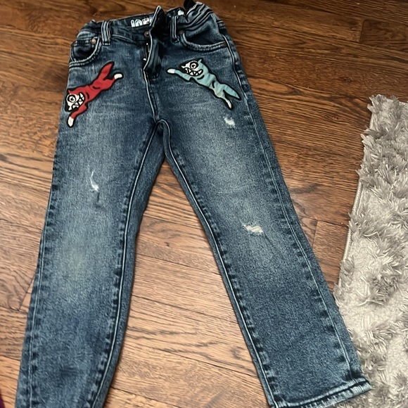 Nordstrom Denims jeans with dog details - Picture 2 of 2